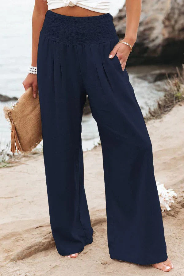 Cotton And Linen Pants