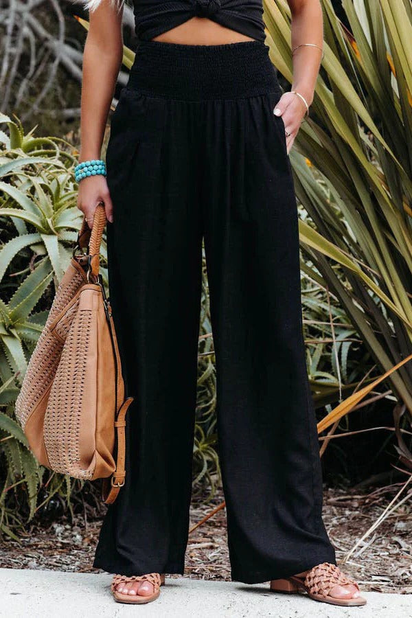 Cotton And Linen Pants