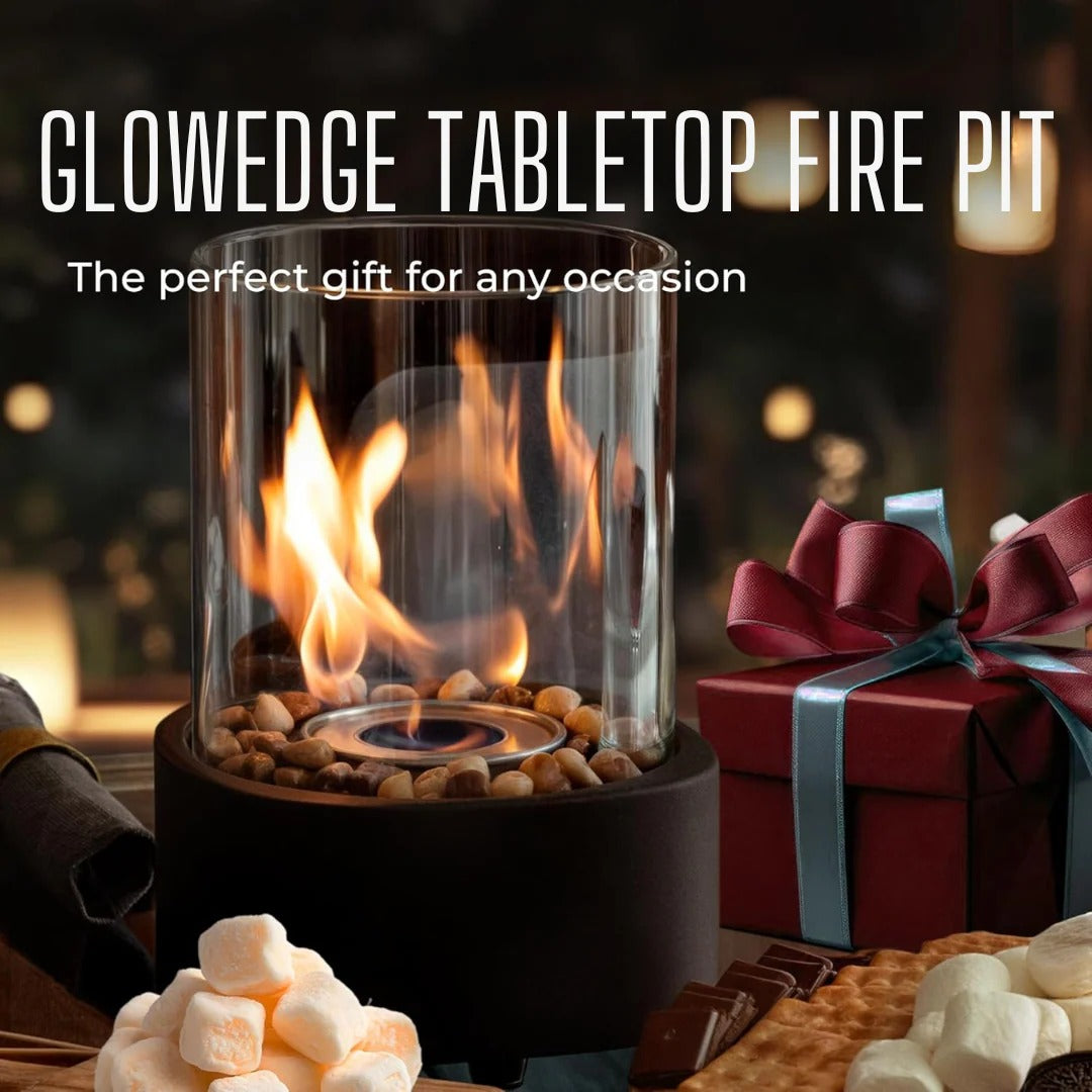 Portable Glass Tabletop Fireplace