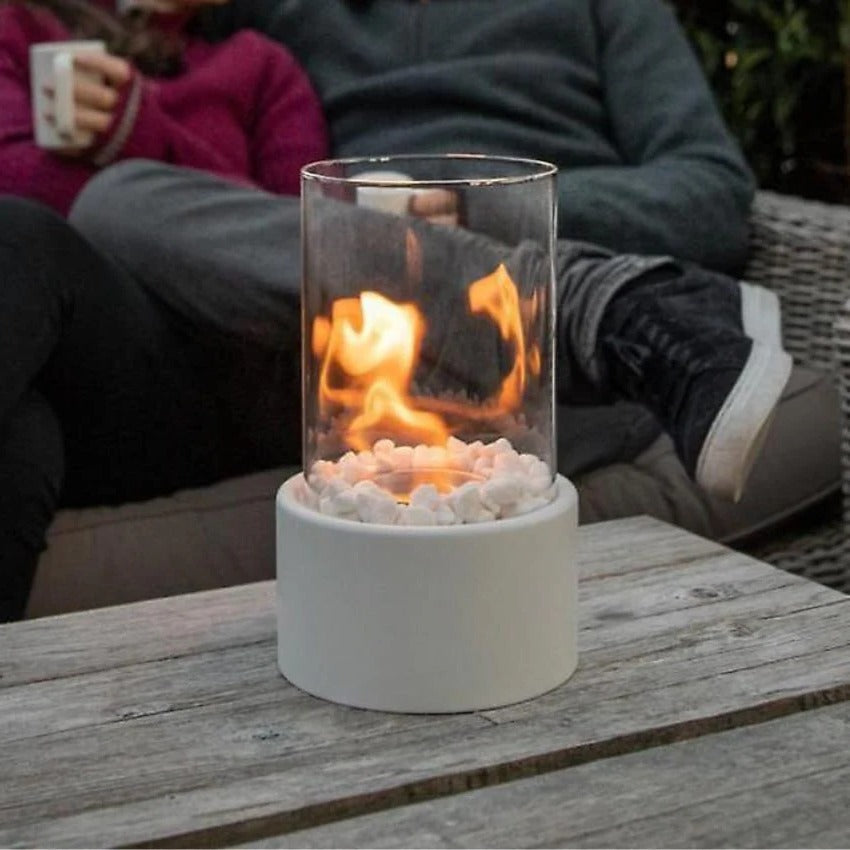 Portable Glass Tabletop Fireplace