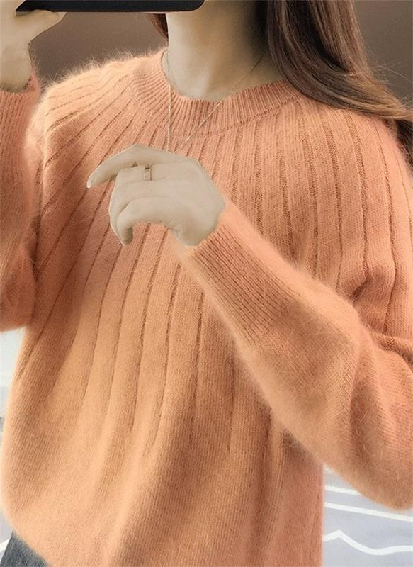Soft Cashmere Knitted Sweater For Women - Warm And Luxury