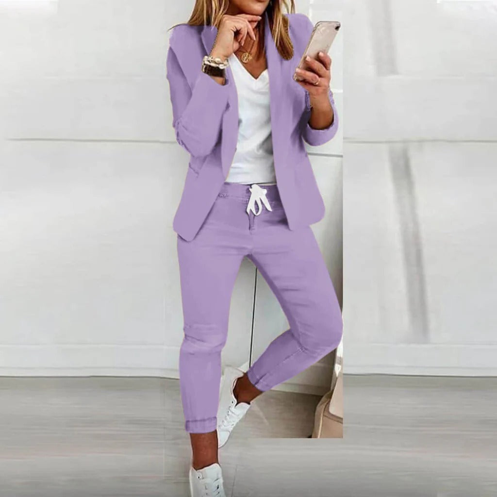 Elegant And Comfortable Blazer Set