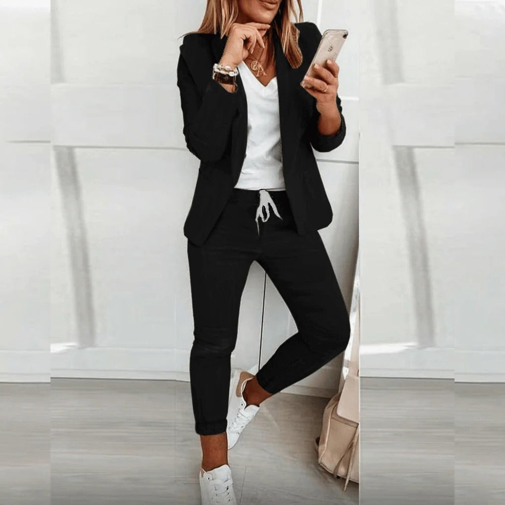Elegant And Comfortable Blazer Set