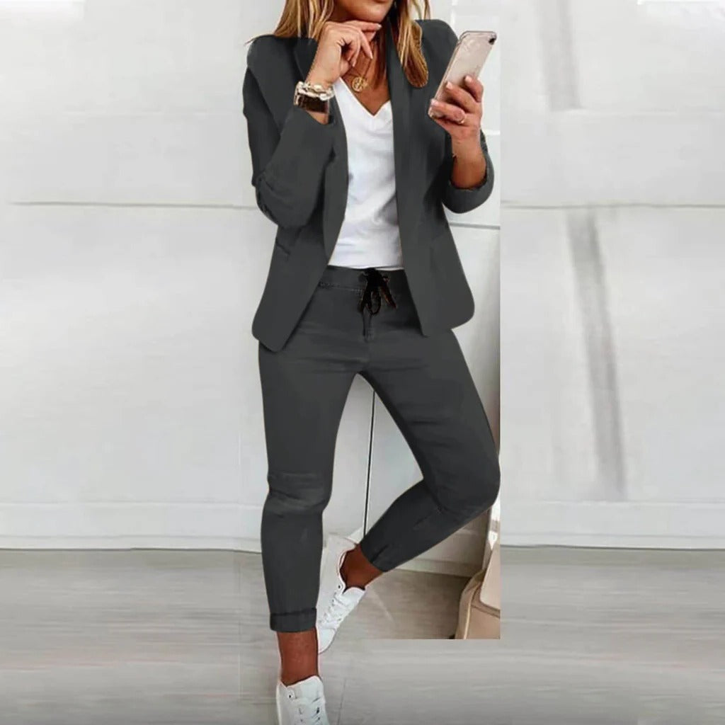 Elegant And Comfortable Blazer Set