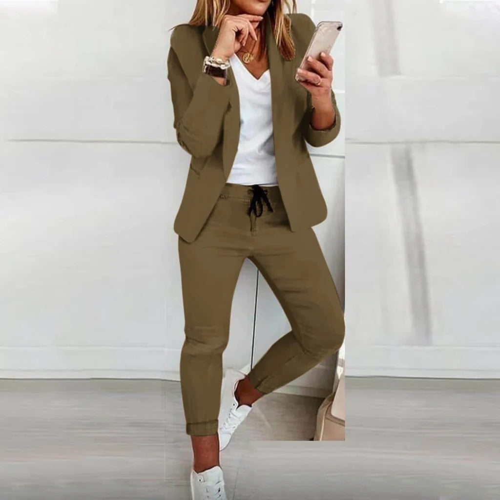 Elegant And Comfortable Blazer Set