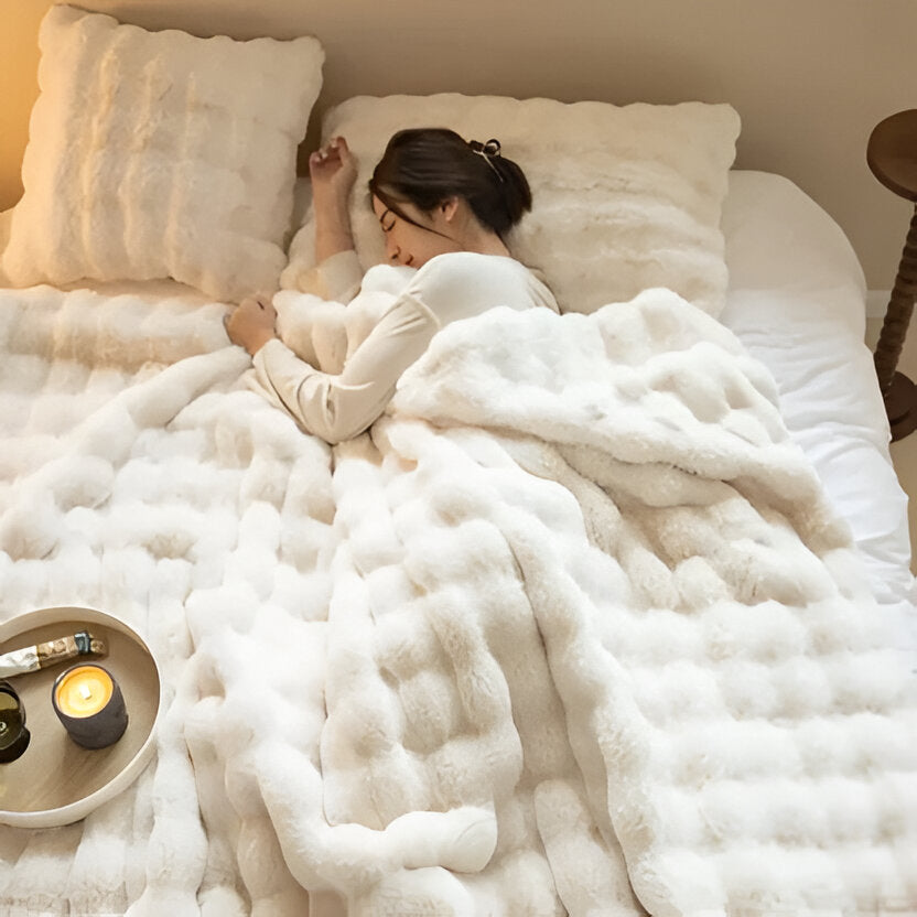 All-Season Blanket With Elegant Design