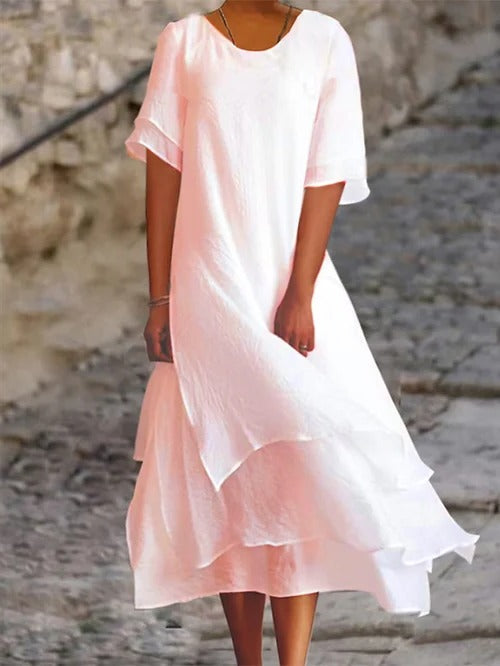 Double Layer Cotton And Linen Clothing