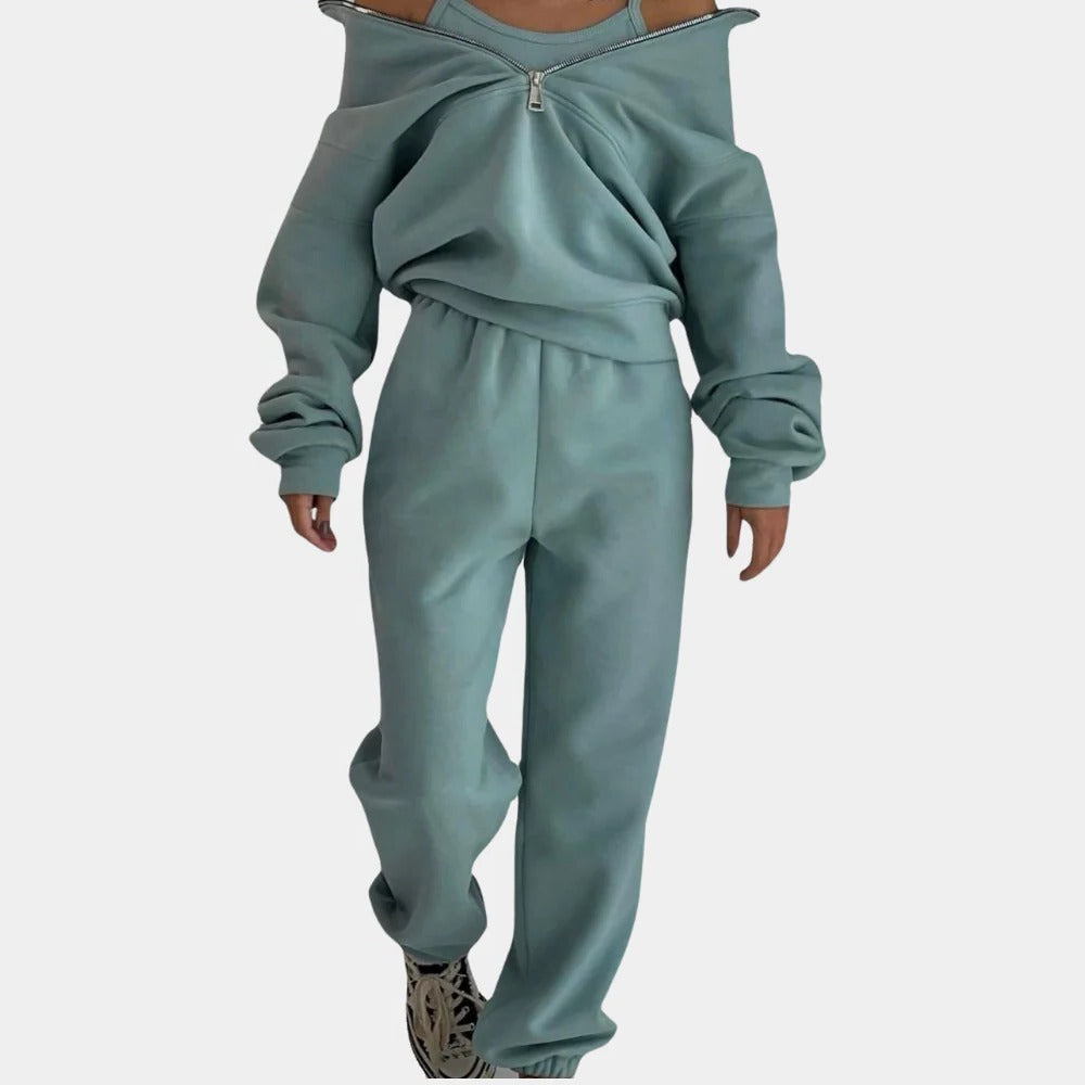 Flexora Women's Two-Piece Tracksuit