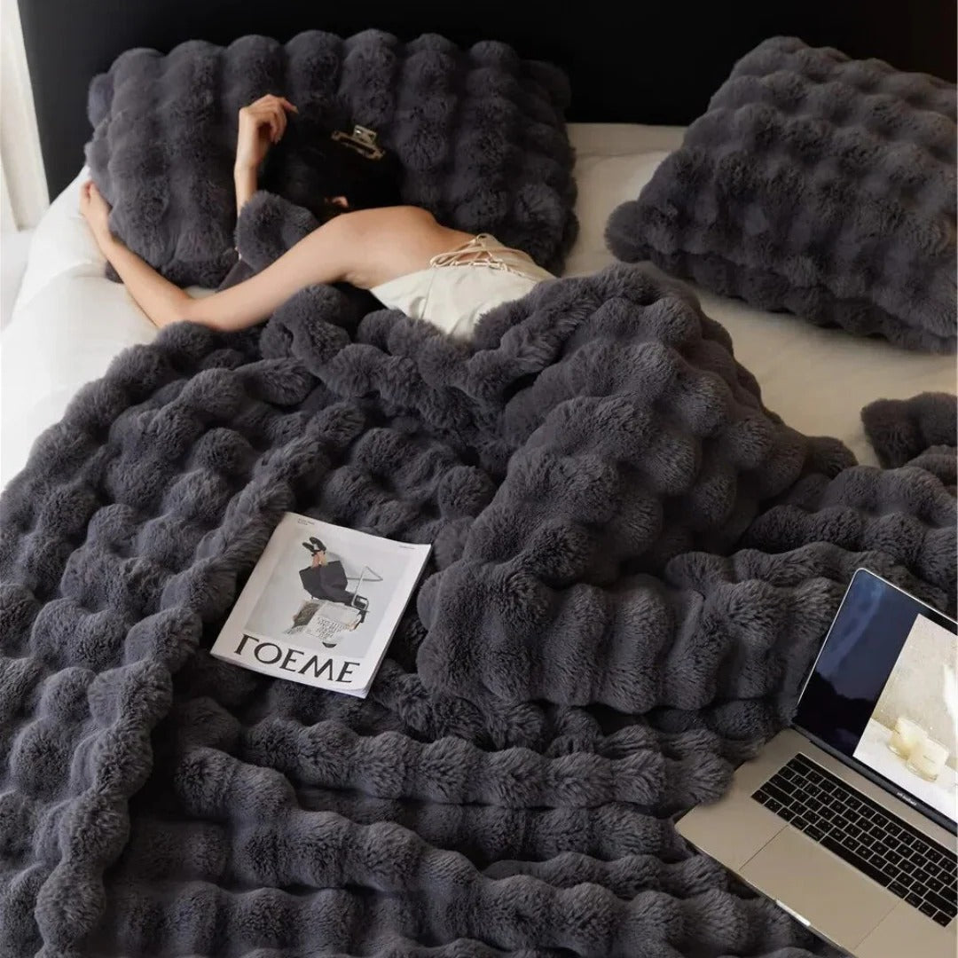 All-Season Blanket With Elegant Design