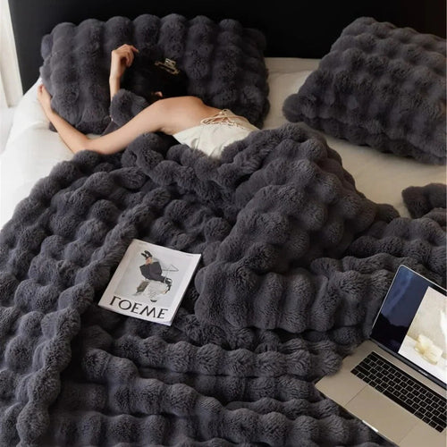 All-Season Blanket With Elegant Design