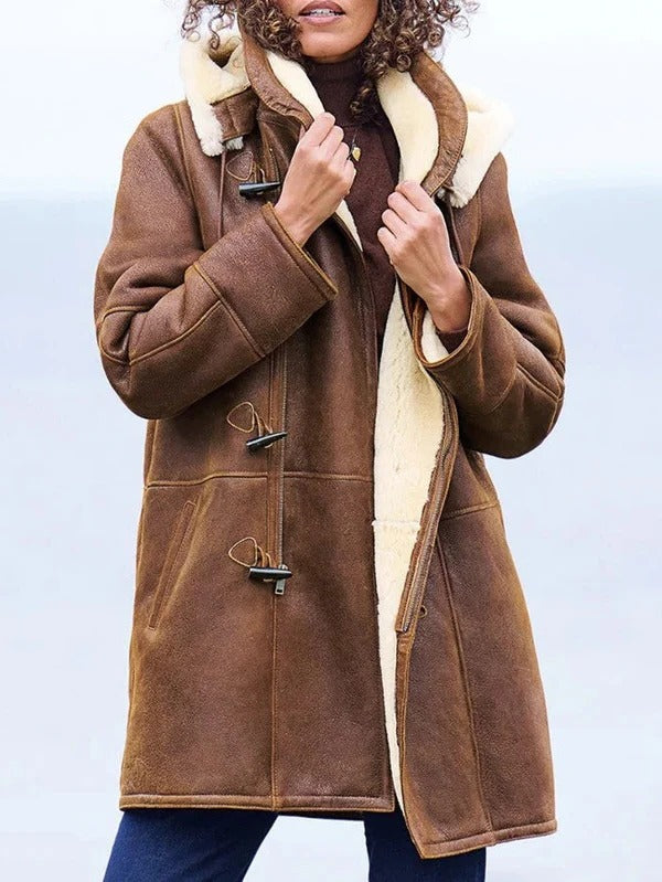 Warm And Lightweight Women's Long Down Jacket For Winter