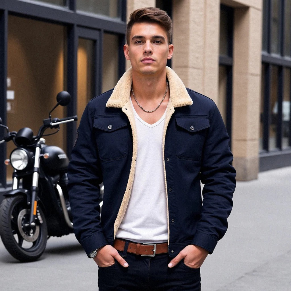 Vintage Bomber Jacket for Men