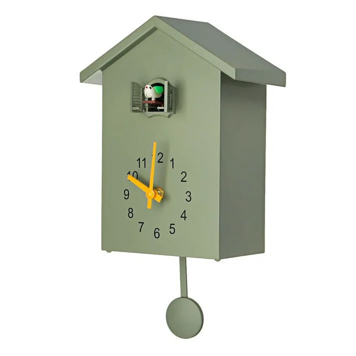 Cuckoo Clock With Decorative Design