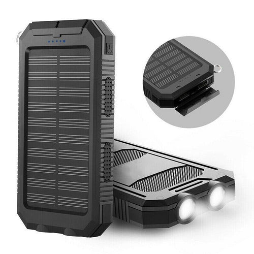 500000mAh Solar Charger Waterproof Power Bank