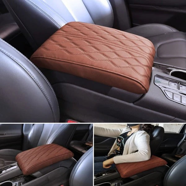 Leather Car Armrest Box Pad (Universal Style)
