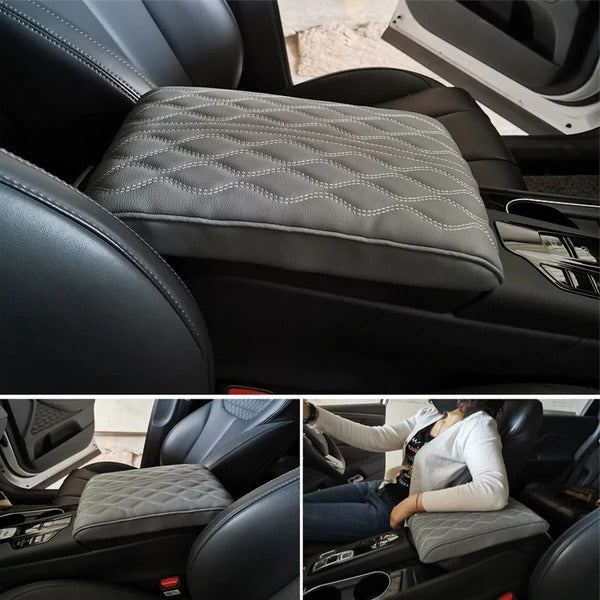 Leather Car Armrest Box Pad (Universal Style)