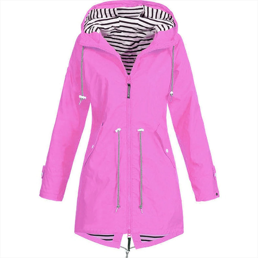 Long Elegant Mackintosh For Women