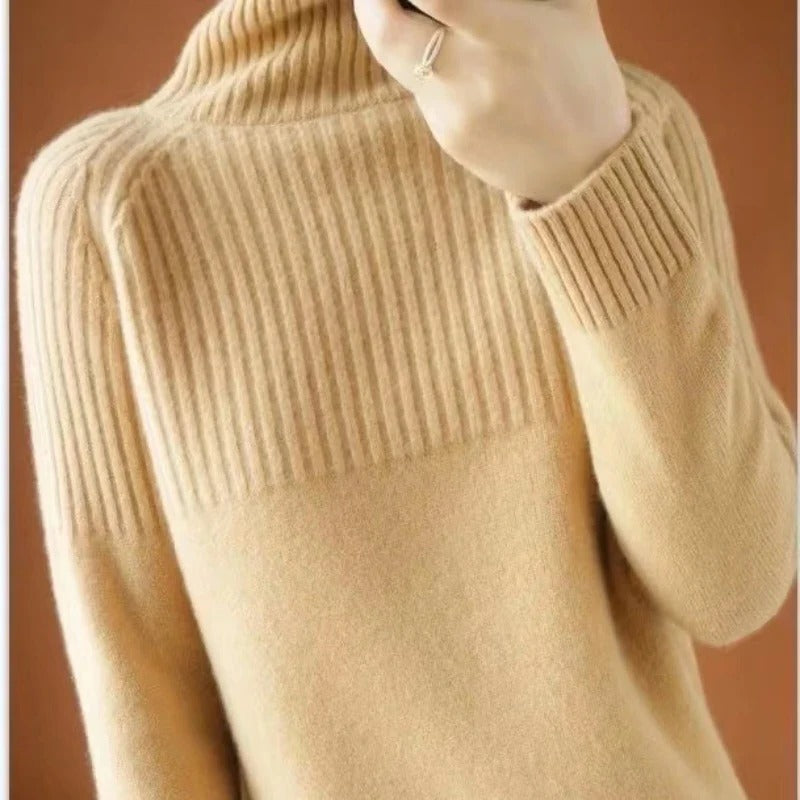 Women's Cashmere Turtleneck Sweater