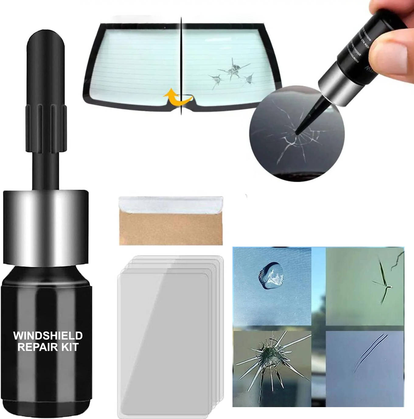 Flexora Windshield Repair Kit
