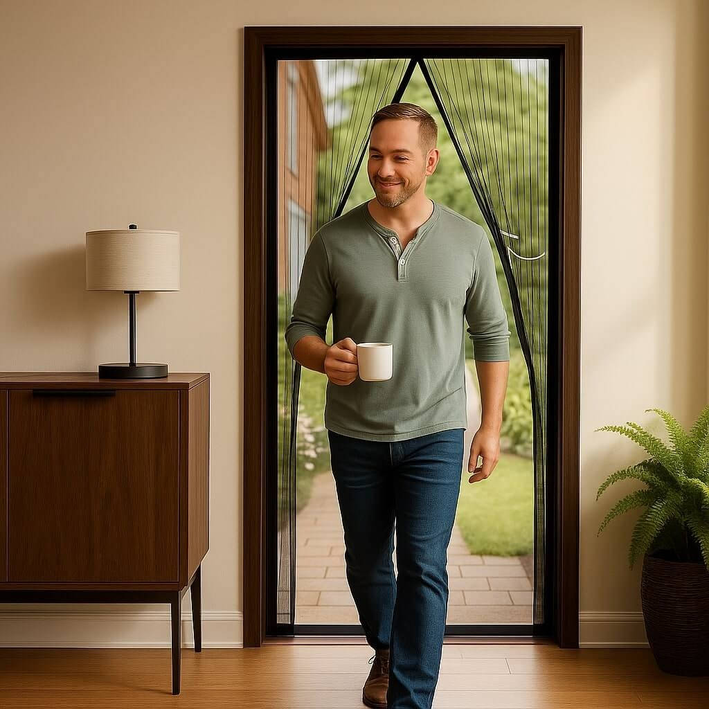Magnetic Screen Door Custom Sizes