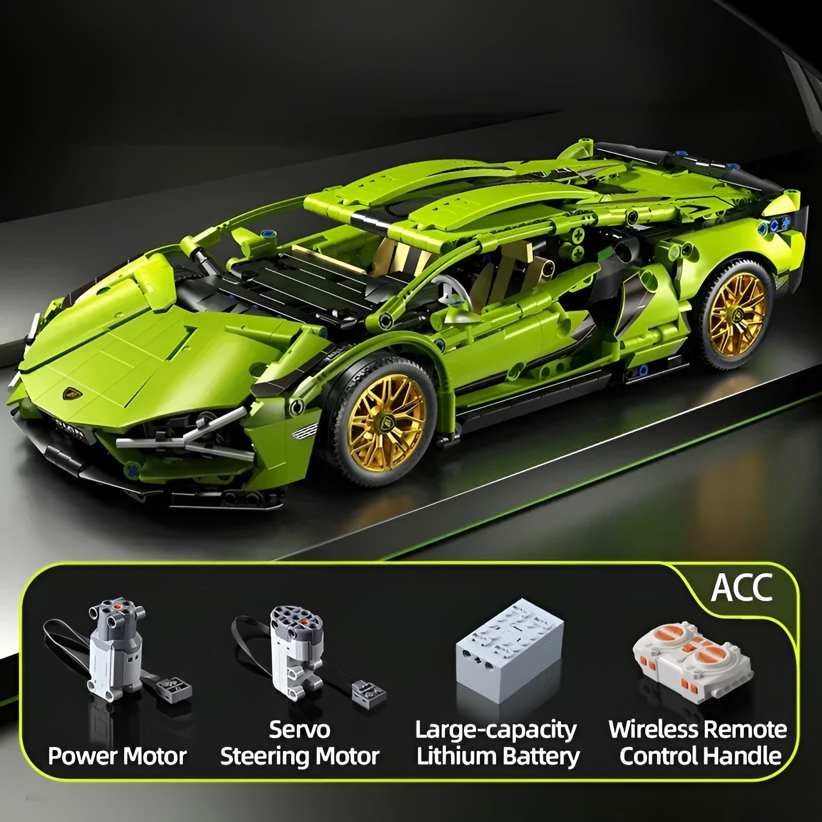 Mechanical Speed Vehicle for Children & Adults – City Racing Car