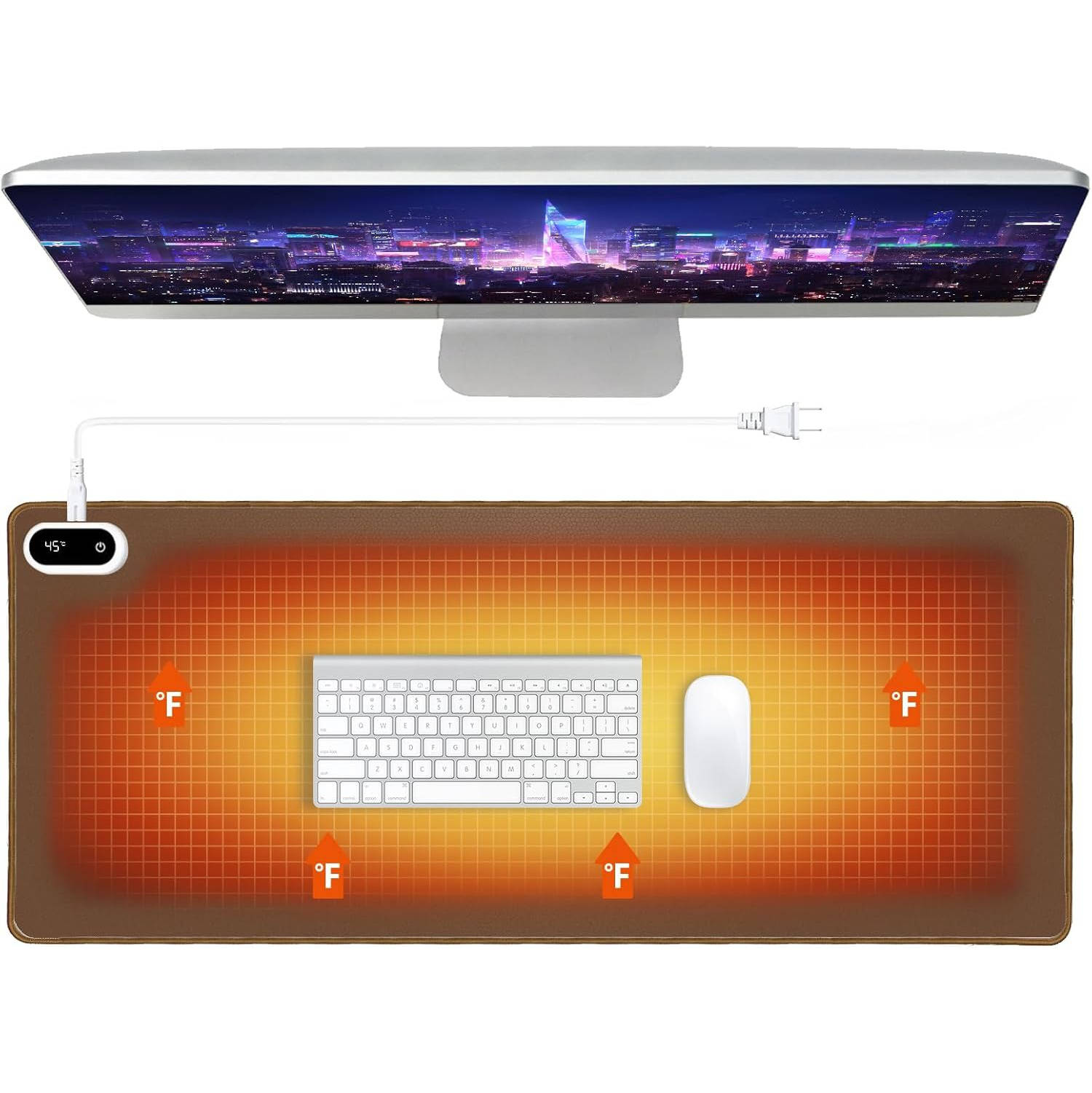 Heated Desk And Mouse Pad