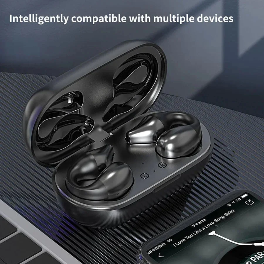 Flexora Bone Conduction Ear Clip Headphones