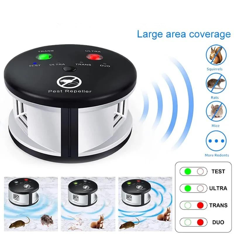 Ultrasonic Electronic Control for Mice, Rats, and Insects