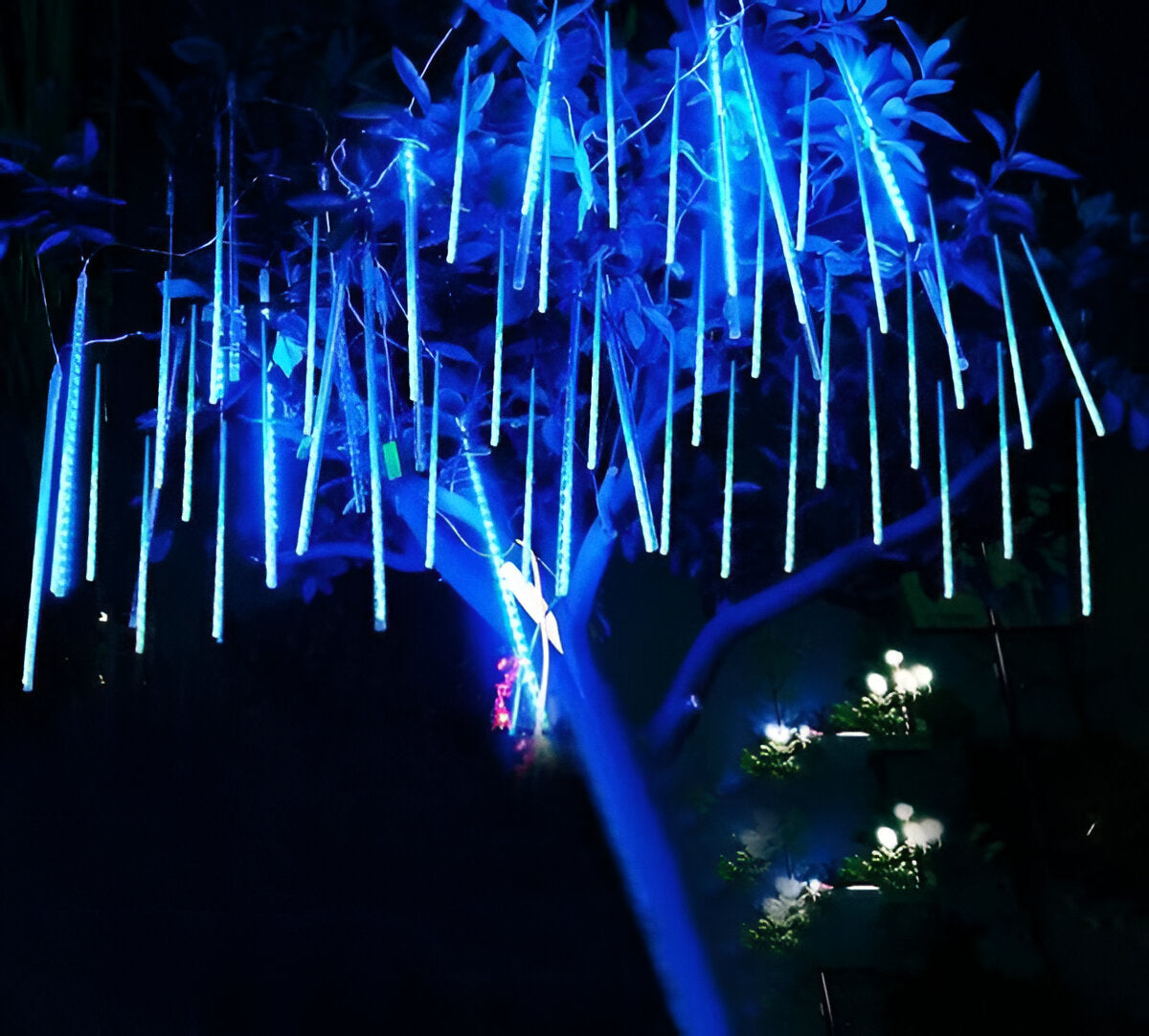 Snowfall Garland Lights (set Of 8)