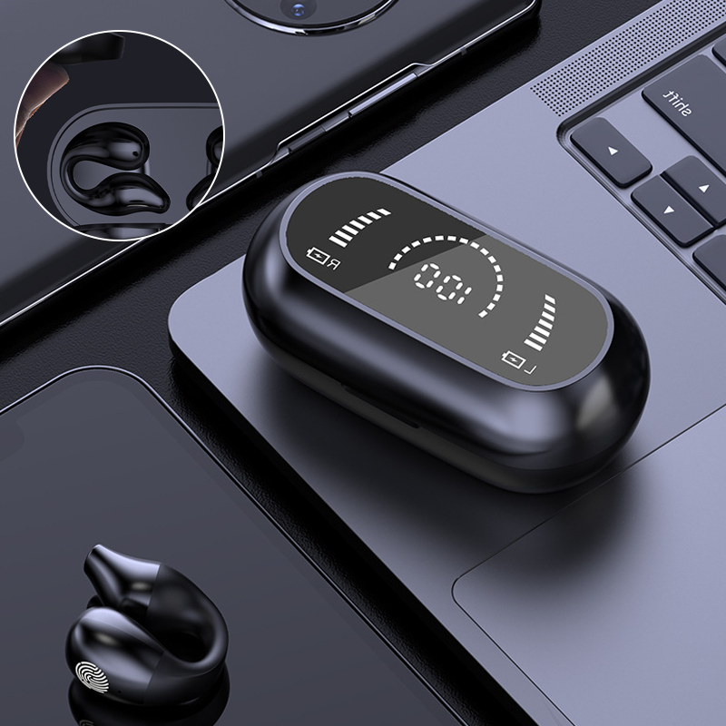 Bone Conduction Ear Clip Headphones