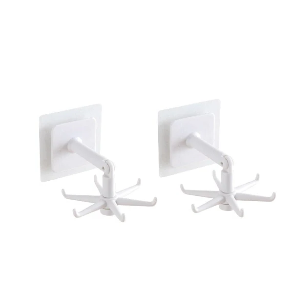 360 Degree Rotating Self-Adhesive Utility Hook