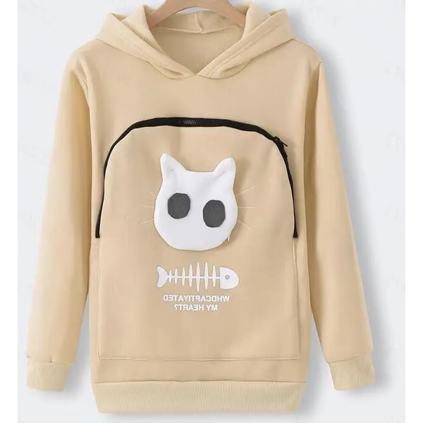 Cat Lover Hoodie Cuddle Pouch