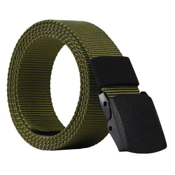 Mens Military Nylon Canvas Belts With Breathable Webiing