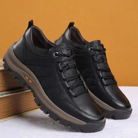 Men’s Casual Hand Stitching Arch Support & Non-slip...