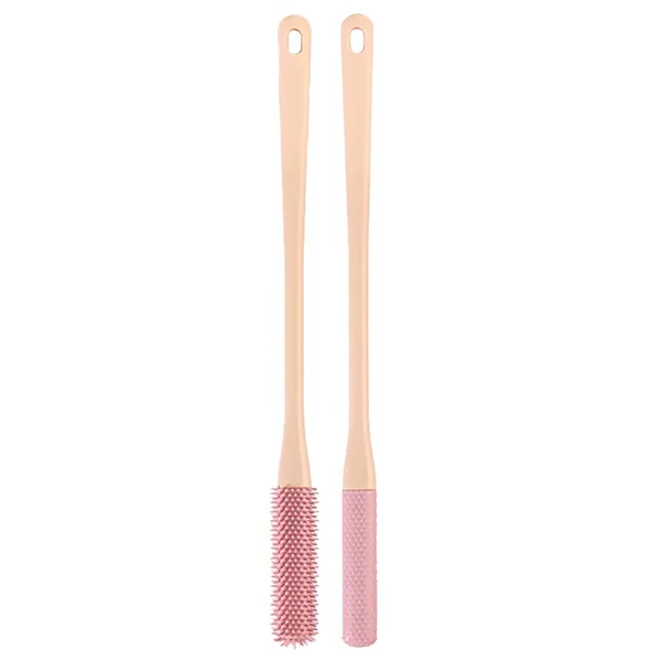Toe Gap Cleaning Brush With Long Handle Gray-1 Set...