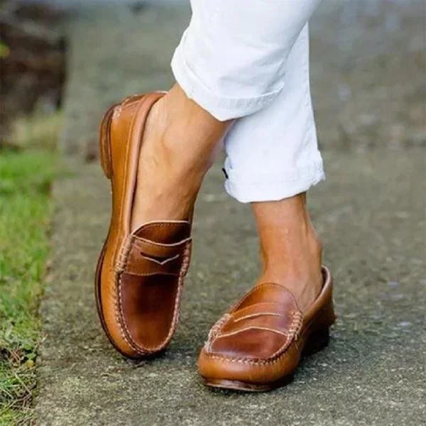 Women's Vintage Slip-On Loafers