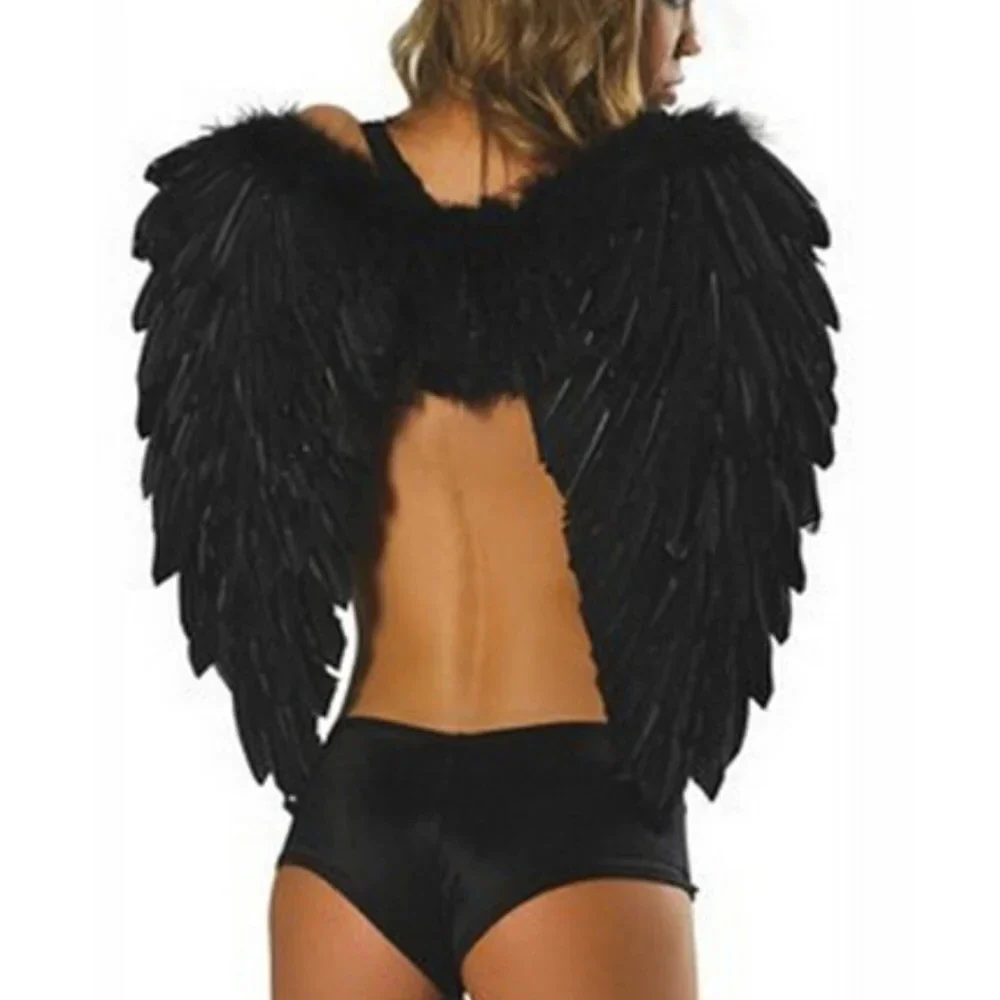 Realistic Angel Wings Costume – Halloween Party Decoration, Dress-Up, Cosplay, and Stage Performance Props