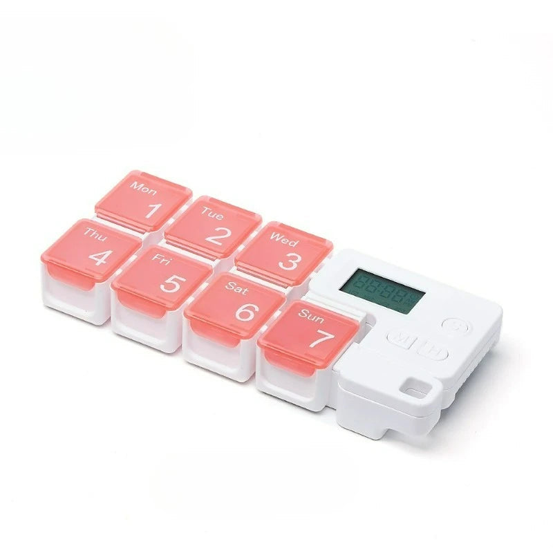 Smart Electronic Weekly Pill Organizer