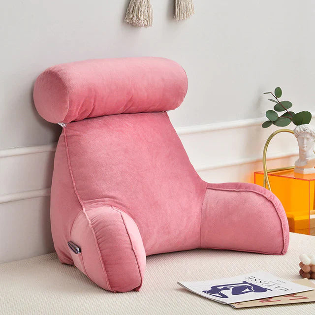 Reading Bed Pillow With Arms