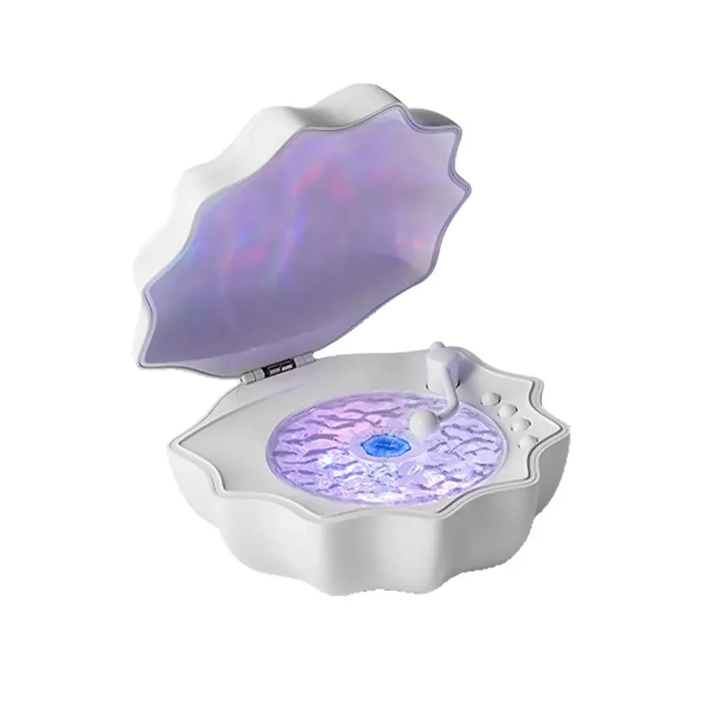 Shell Bluetooth Speaker With Night Light