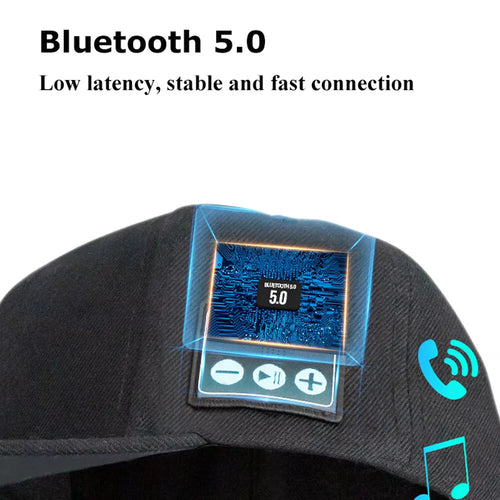 Bluetooth Speaker Baseball Cap