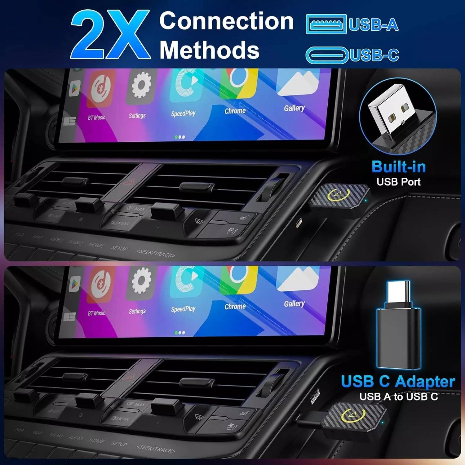 Flexora Wireless CarPlay Adapter