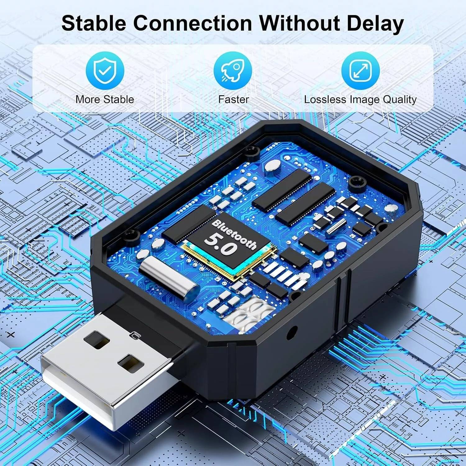 Flexora Wireless CarPlay Adapter