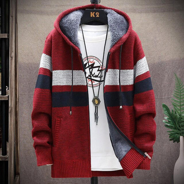 Casual Stripe Cardigan
