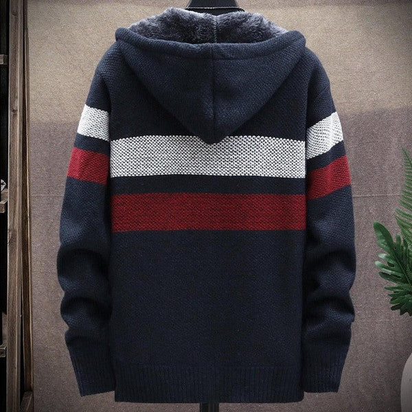 Casual Stripe Cardigan