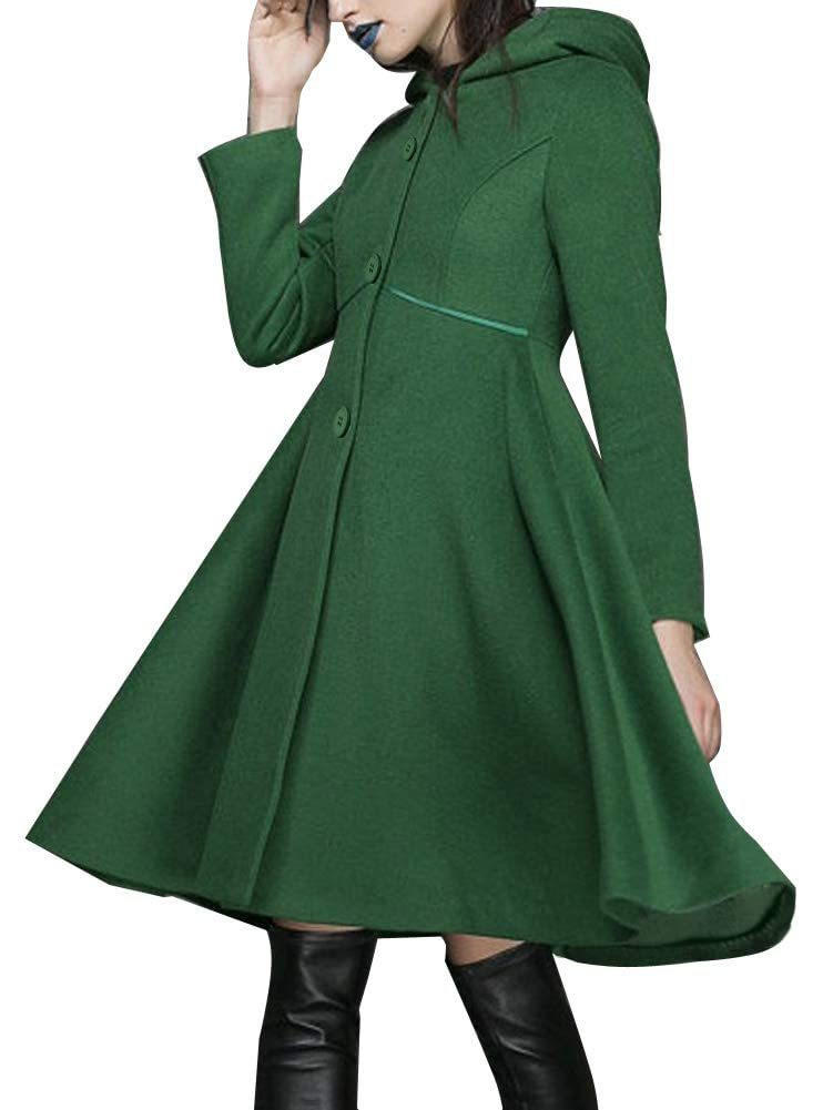 Plain Coat With Simple Button