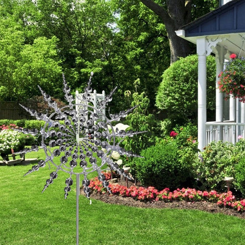 Anti-Rust Magical Metal Windmill-Kinetic Metal Wind...